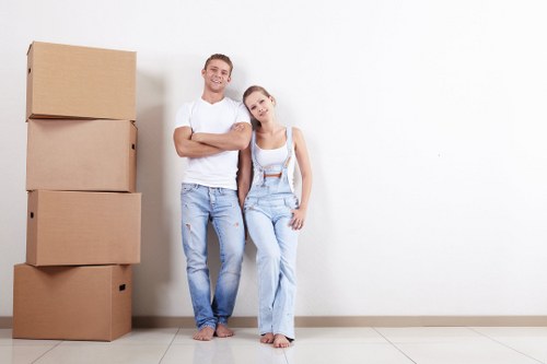 Office relocation team planning a business move in Richmond upon Thames