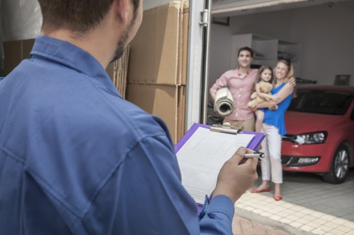 Packing and furniture handling for a local house move