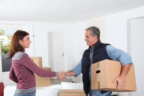 Packing and loading household items for a home move in Richmond upon Thames