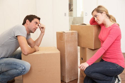 Moving team planning a local relocation in Richmond upon Thames
