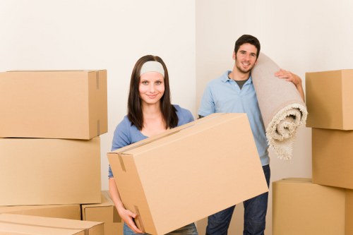 Careful item handling during a man and van booking in Richmond upon Thames