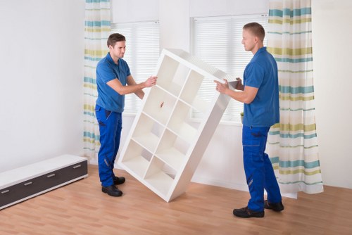 Careful packing and loading for a Richmond house move